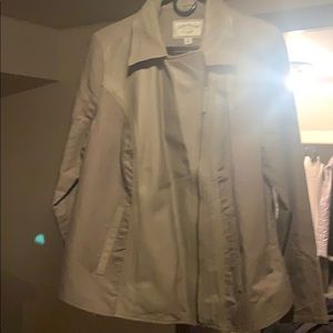 Leather/Linen Jacket